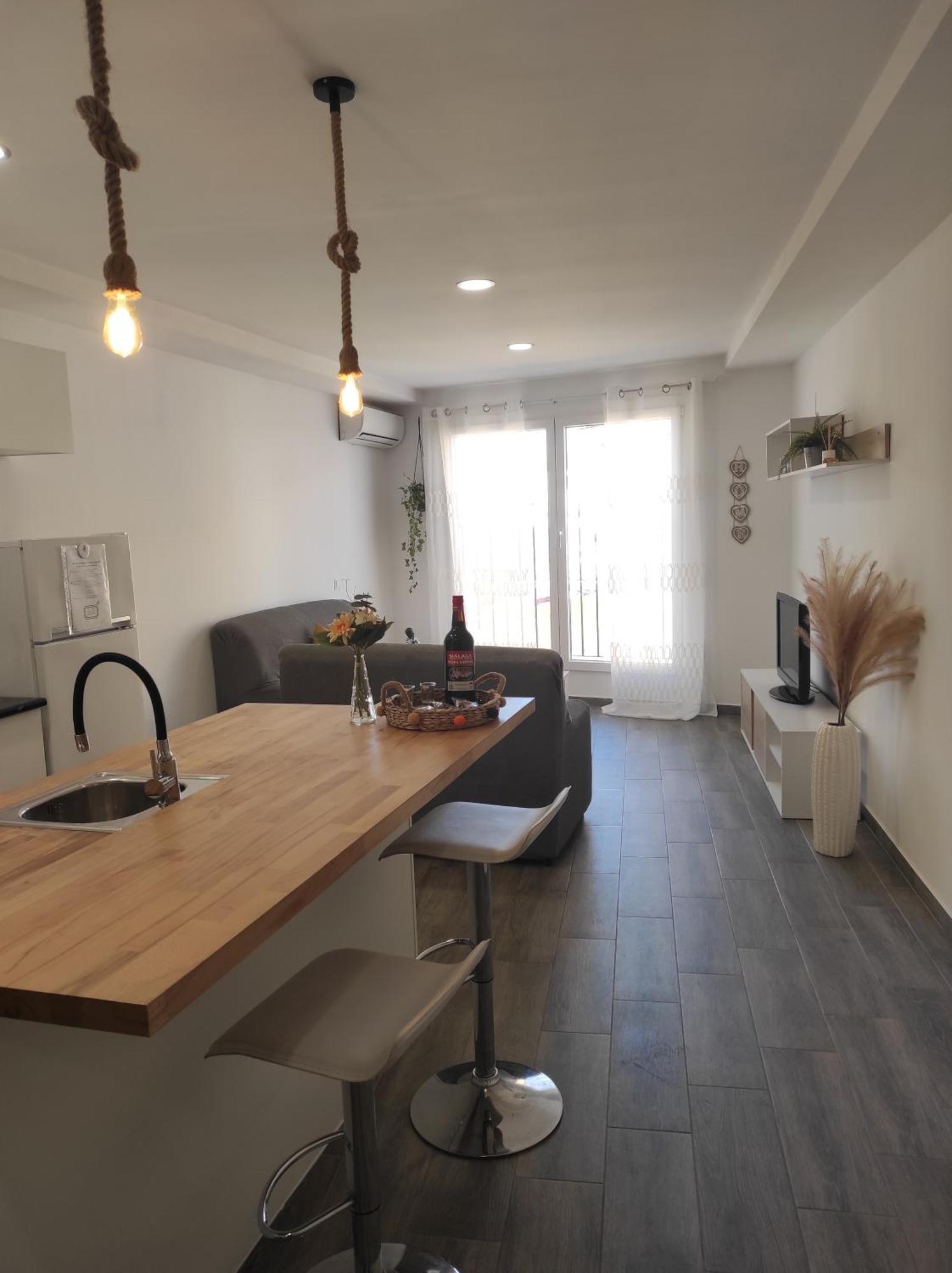 Апартаменты Piso Tranquilo Y Bonito Малага Экстерьер фото